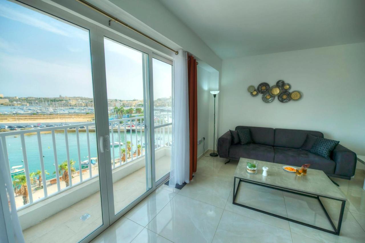 Bright & Modern 2Bedrooms With Sea Views Gogzr-2 Gzira Ngoại thất bức ảnh