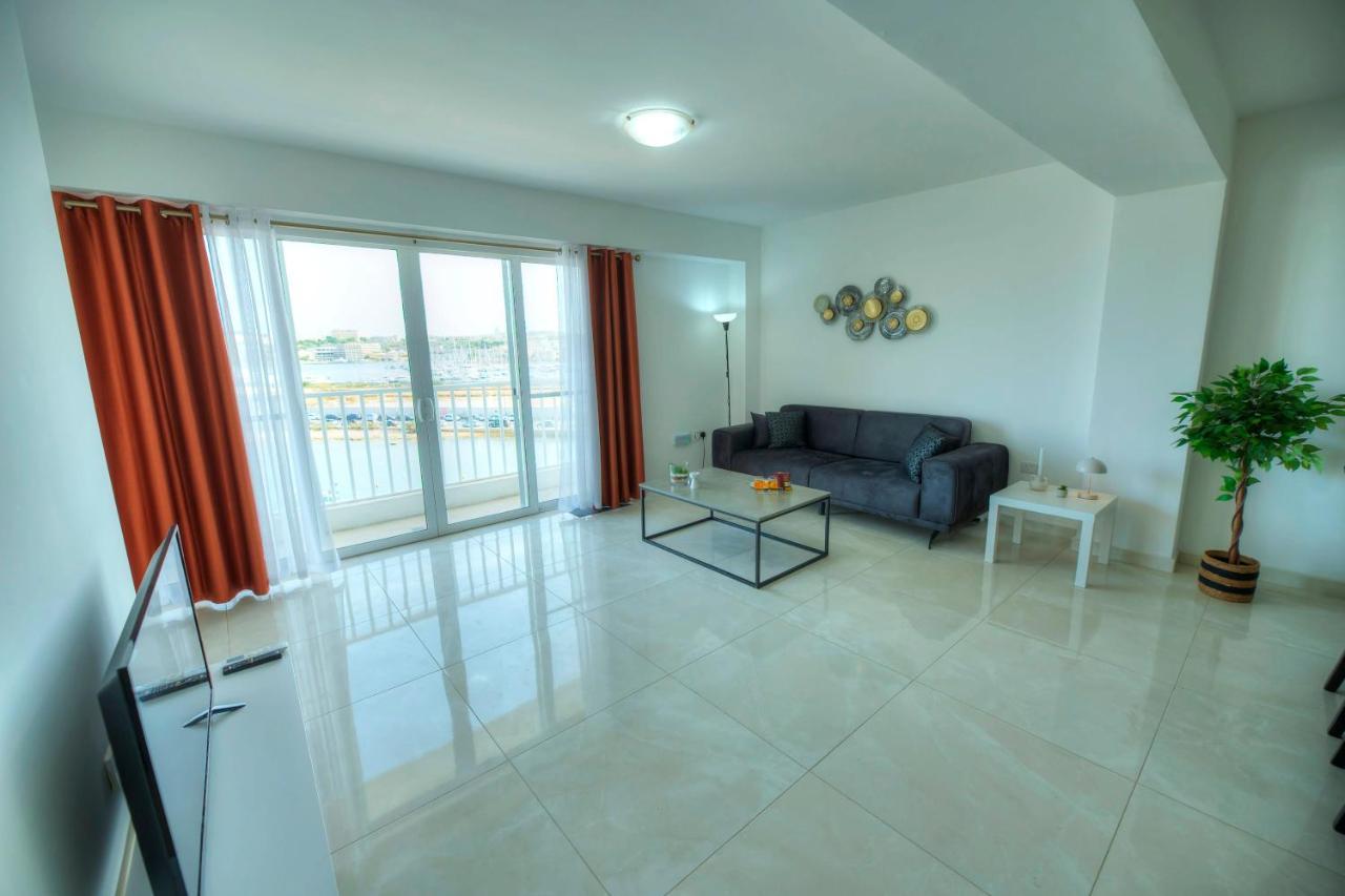 Bright & Modern 2Bedrooms With Sea Views Gogzr-2 Gzira Ngoại thất bức ảnh